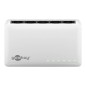 Goobay 5-Port Switch Gigabit Hvid